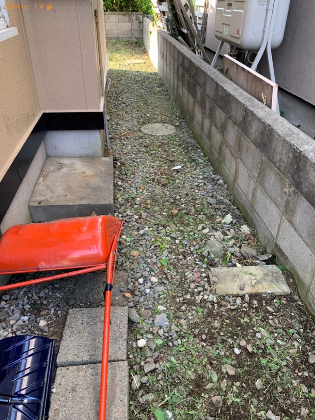 草刈り作業と刈った草の回収ご依頼　お客様の声